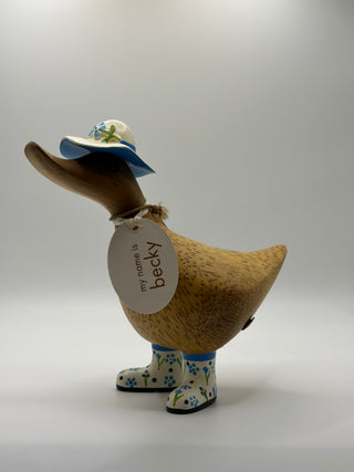 Wooden Duck "Becky"