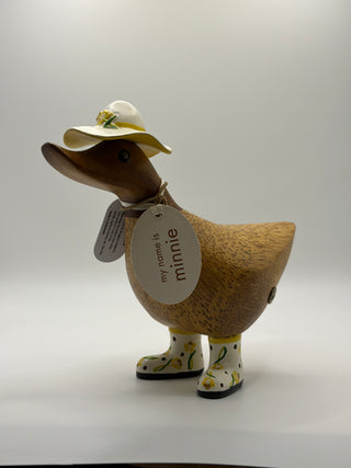 Wooden Duck "Minnie"