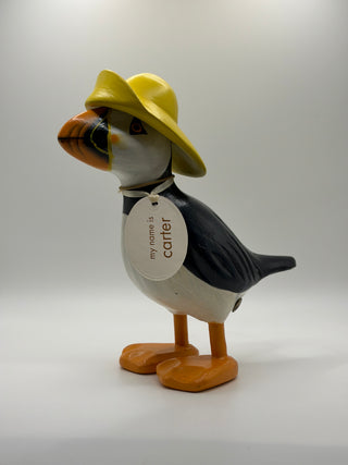 Wooden Puffin "Carter"