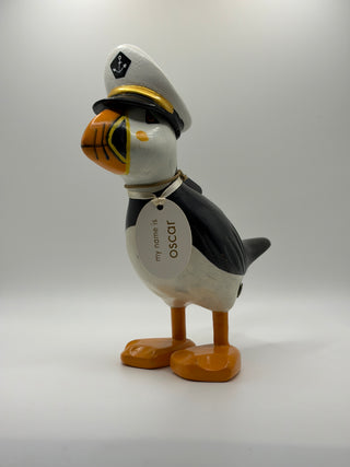Wooden Puffin "Oscar"