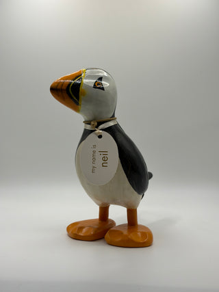 Wooden Puffin "Neil"