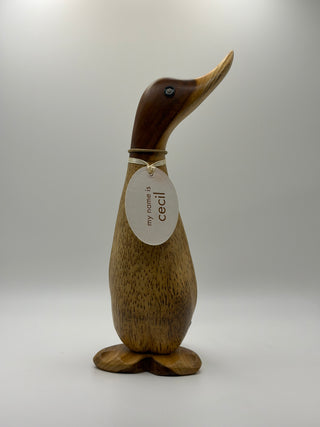 Wooden Duck "Cecil"