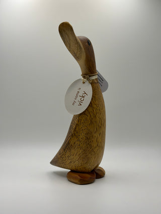 Wooden Duck "Vicky"