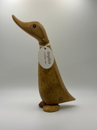 Wooden Duck "Sophia"