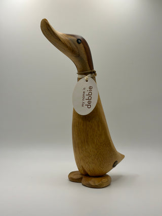 Wooden Duck "Debbie"