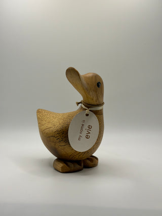 Wooden Duck "Evie"