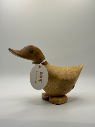 Wooden Duck "Claire"