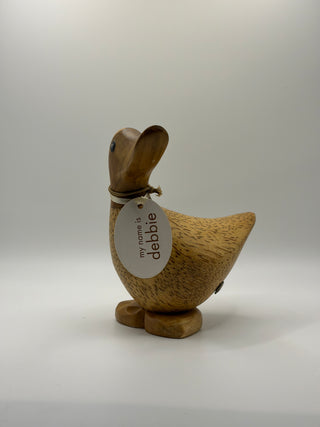 Wooden Duck "Debbie"
