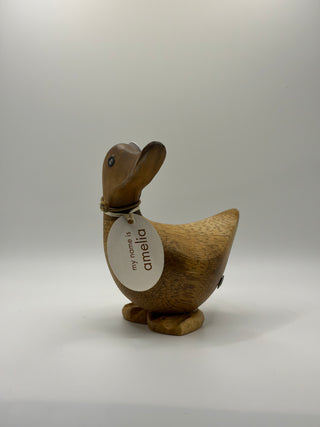 Wooden Duck "Amelia"