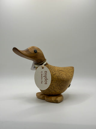 Wooden Duck "Sophia"