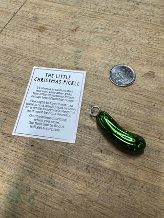 Good Luck Charm - The little Christmas Pickle