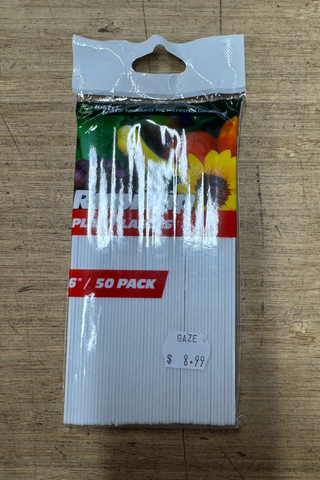 Rapiclip - Plant Labels 6" / 50 Pack