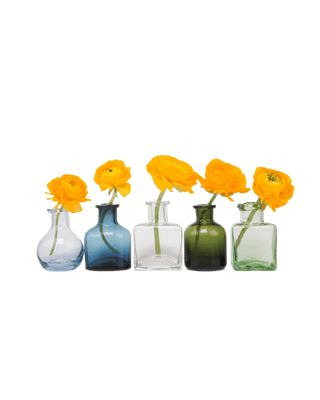 Loft Glass Vintage Bud Vase Kit - 50 Piece Classics Assortment