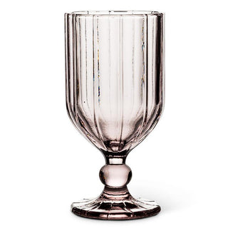 Abbott - Panel Goblet Pink 6.5"