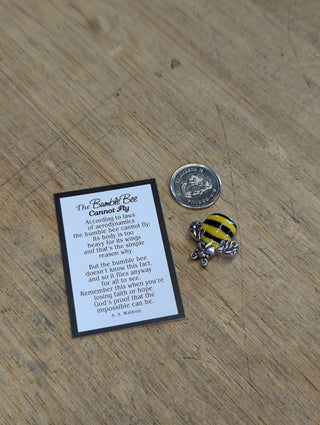 Good Luck Charm - Bumble Bee Cannot Fly