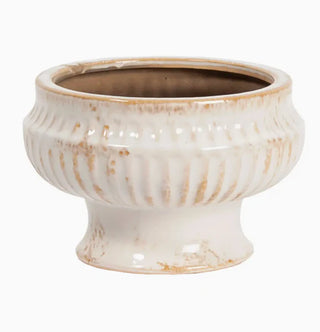 Antique Finish Ceramic Urn