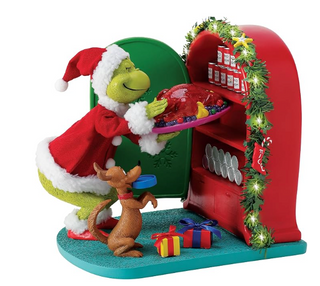 Department 56 Grinch Stealing Christmas Dinner