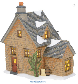 Department 56 Dickens Village Cotswold Greengrocer Lit Building