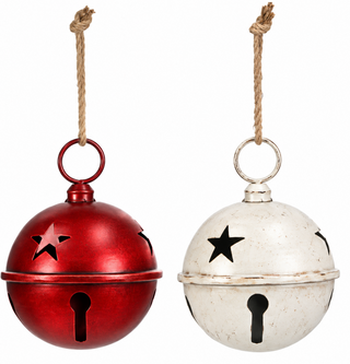 Christmas Bells Red/White