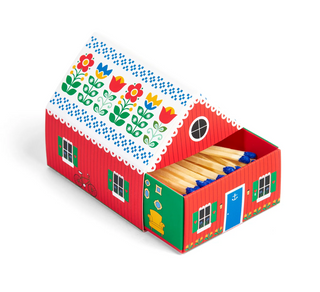 Swedish Dream® Tiny Living Red Matchbox Cottage