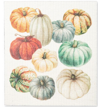 Pumpkins Dishcloth
