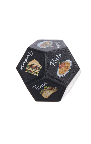 Dining Decider Dice Charm