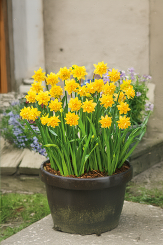 Daffodil - Tete de Luxe - Miniature Narcissus (PRE-ORDER)
