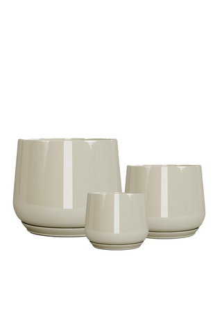 Nadia pot round large green