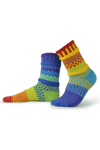 Solmate | Crew Socks - Rainbow