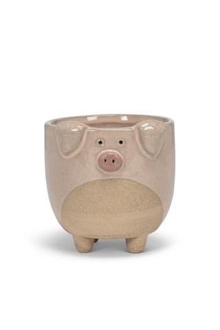 Abbott - Large Pig on Legs Planter 4"