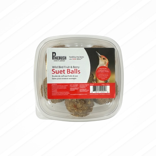 Wild Bird Fruit & Berry Suet Balls 6 Pack