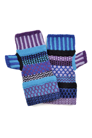 Solmate | Fingerless Mittens - Raspberry