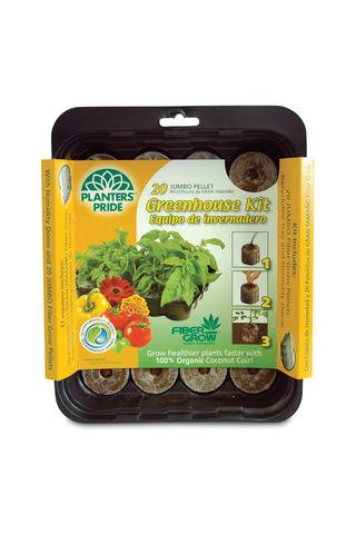 20.42MM COCONUT COIR PELLET GREENHOUSE KIT