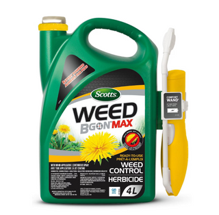 Scotts Weed B Gon Max Ready-To-Use Weed Control with Wand Applicator 4L