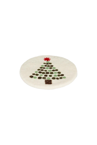 Abbott - Dotted Tree Trivet 8"
