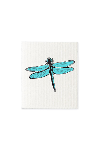 Dragonflies Dishcloths. Set of 2