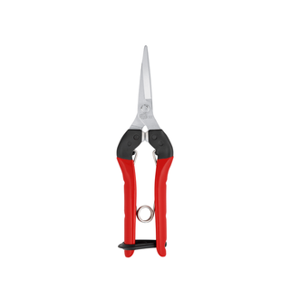 FELCO 322 Picking and trimming snips with steel handles, straight chromium blade