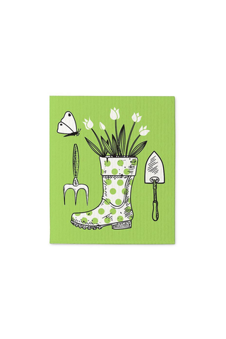 Garden Icons Dishcloths. Set of 2