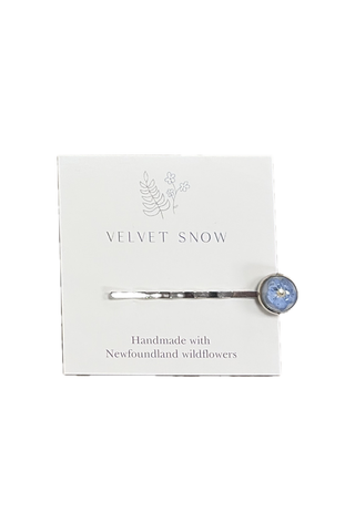 Velvet Snow - Hair Pin | Forget Me Not | Stainless Steel