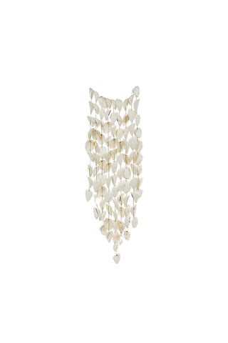 Large Arc Shell Chime White 28"L