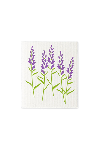 Lavender Branch Dishcloths. Set of 2