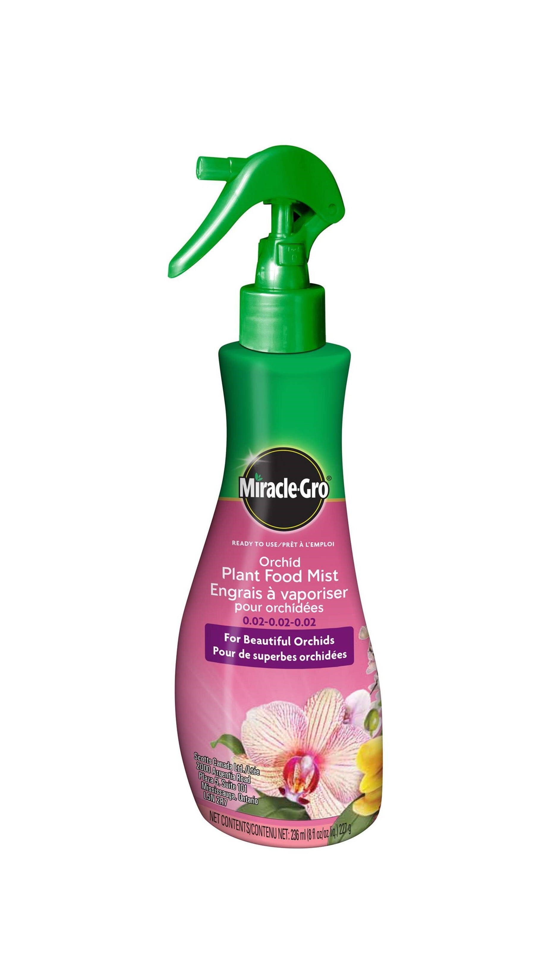 orchid plant fertilizer Miracle-gro Orchid Plant Food Mist, 236ml – The Seed Company by E.W. Gaze