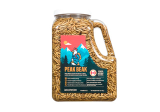 Peak Beak Dried Black Soldier Fly Larvae Chicken Treats - 750g