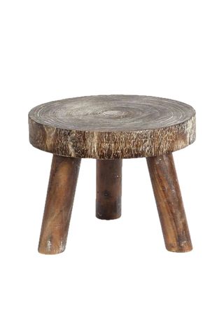 ROUND WOOD STOOL RISER
