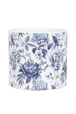 Small Chintz Print Planter 4.5"D