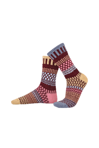 Solmate | Crew Socks - Larkspur