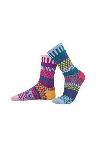 Solmate | Crew Socks - Petunia