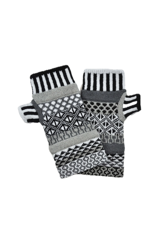 Solmate | Fingerless Mittens - Midnight