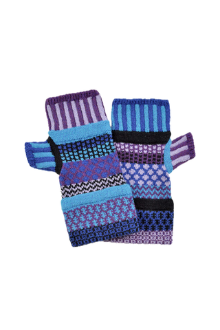 Solmate | Fingerless Mittens - Raspberry