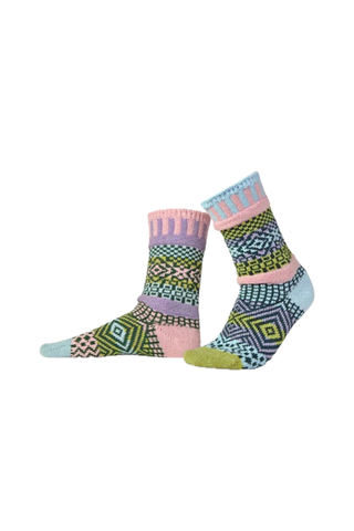 Solmate | Crew Socks - Lilac